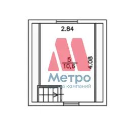 Дача, 30,5 м², 10 сот., 2 этажа
