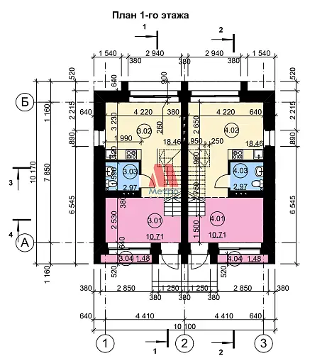 Таунхаус, 250 м², 6 сот., 3 этажа